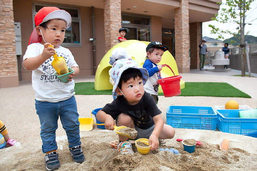低年齢児用園庭
